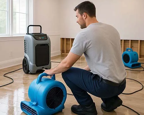 Emergency water damage restoration Chandler AZ - professional technicians serving downtown Chandler and all master-planned communities